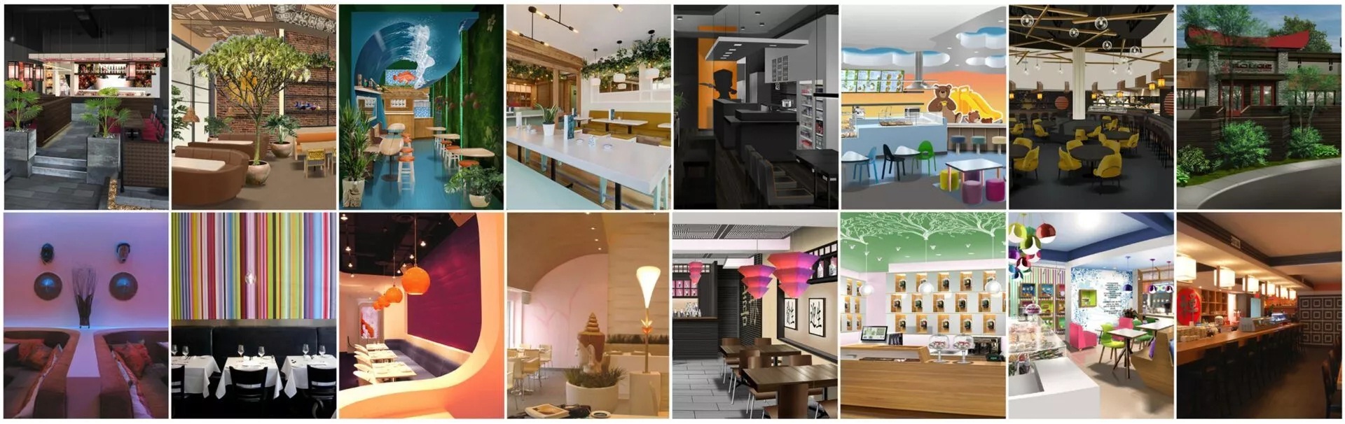 Intérieur de sushi bar conçu par moodesign à Montréal