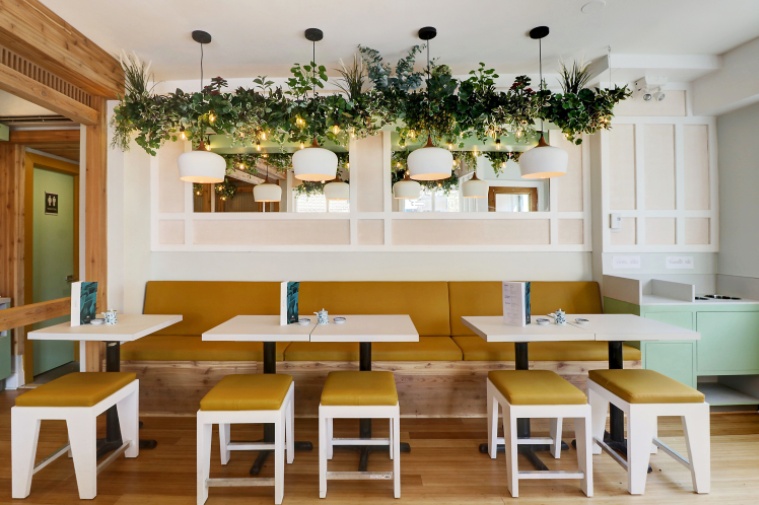 Design intérieur Plateau Mont-Royal — Ohana Sushi Vegan